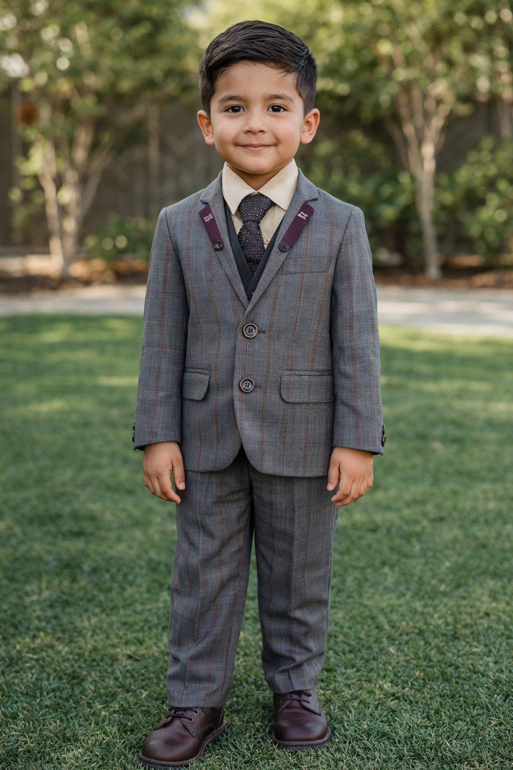 Art No.10 Check Style With Collar Button