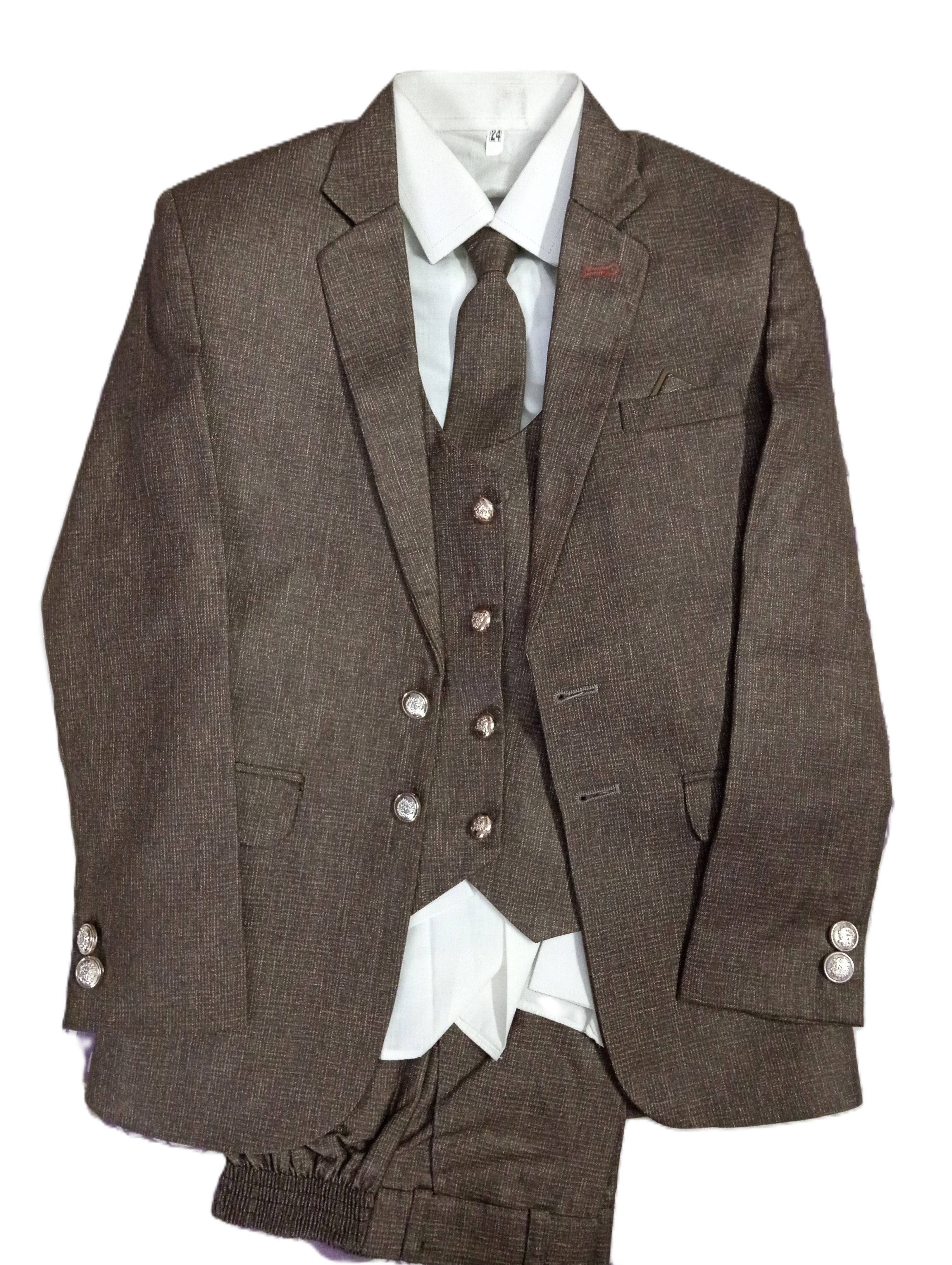 Art No.11 Shine Self-Texture Pant Coat