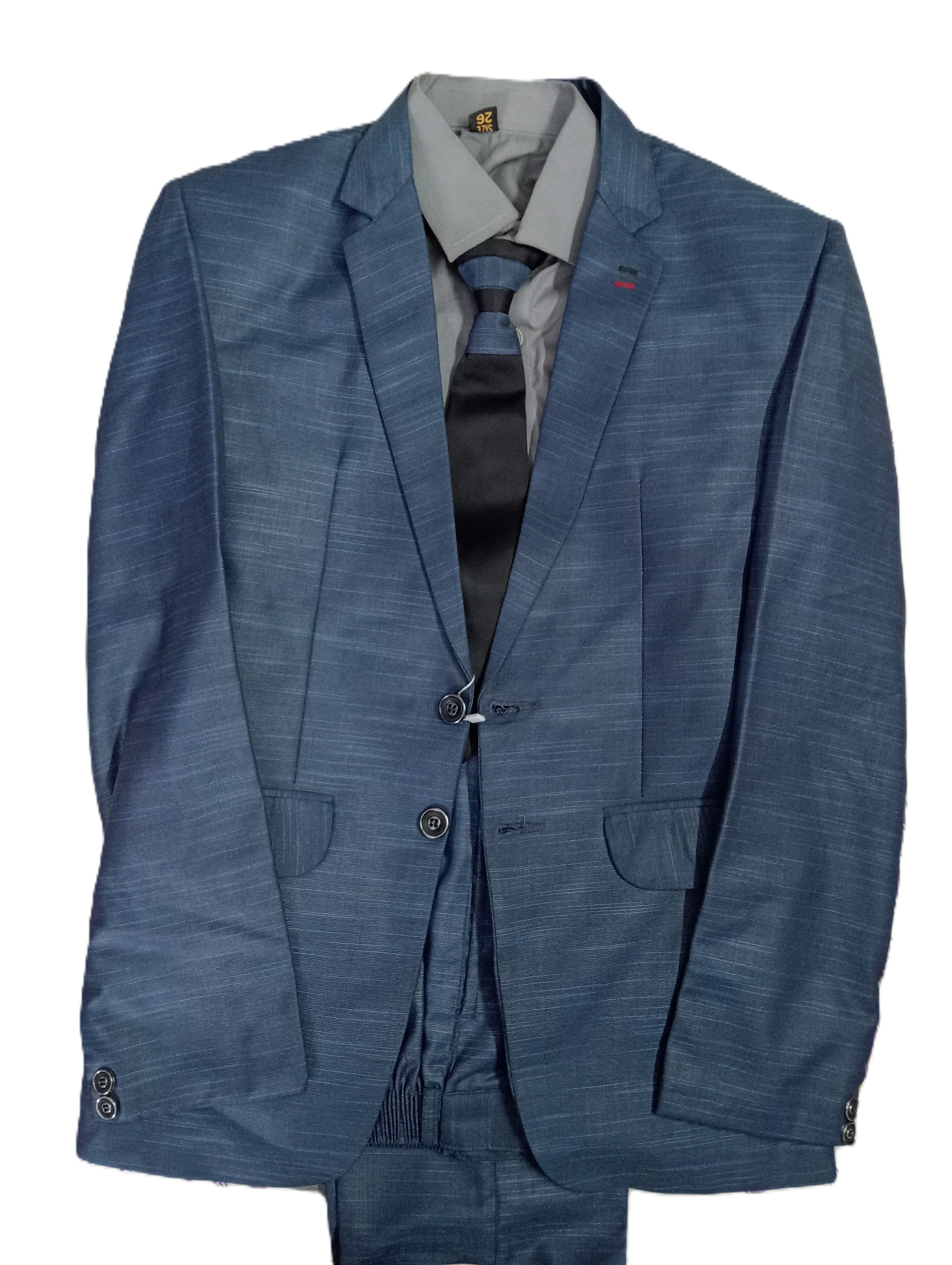 Art No.15B Casual Pant Coat With Double Patch Tie