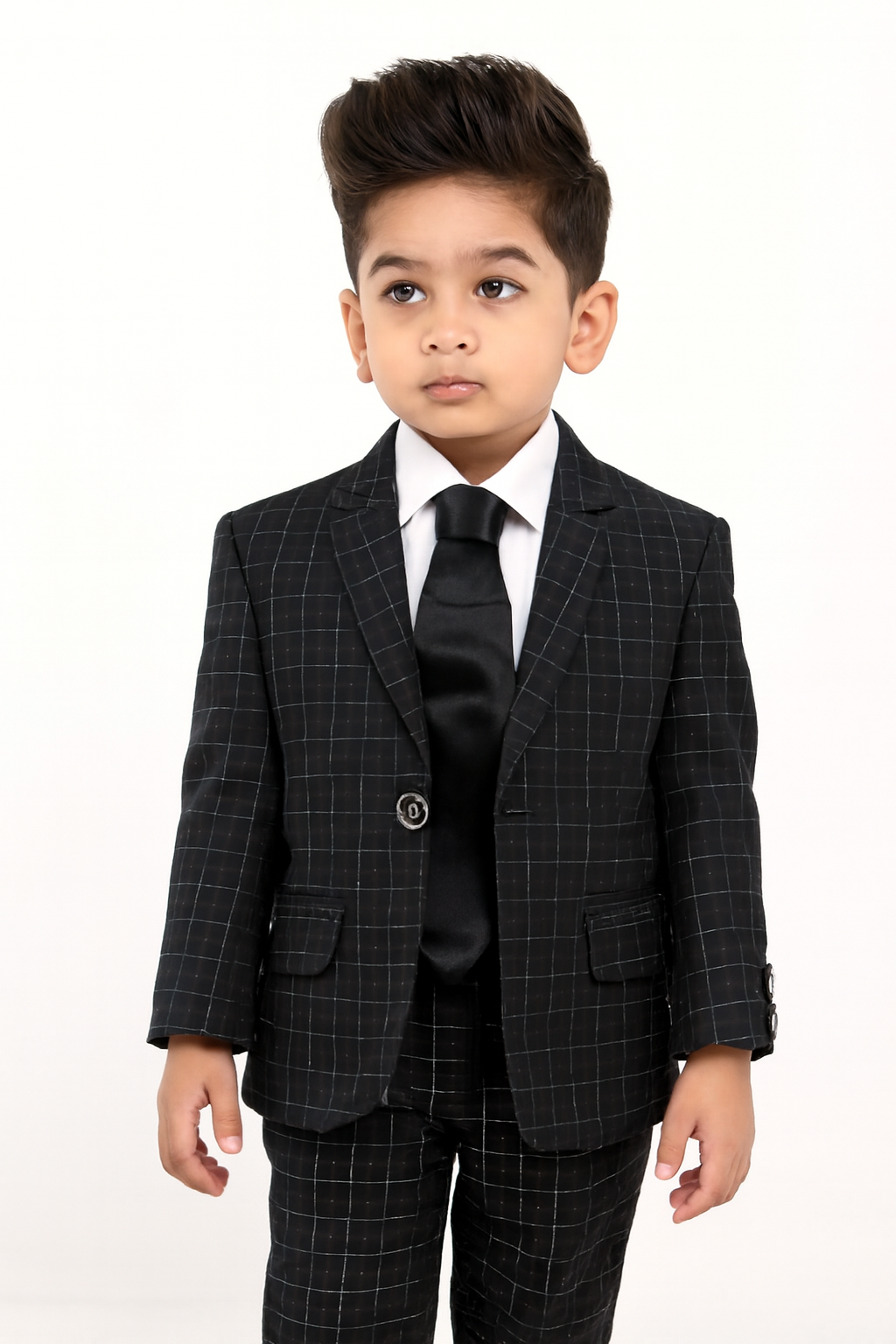 Art No.15A Spotted Check Casual Pant Coat