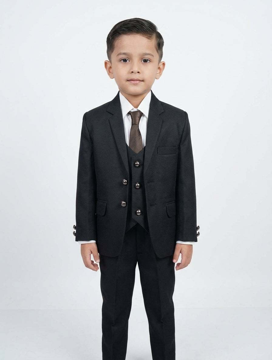 Art No.2 Single Tone Boy Pant Coat