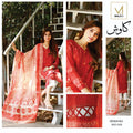 2 Piece Suit-Printed Front And Back With Monark Dupatta