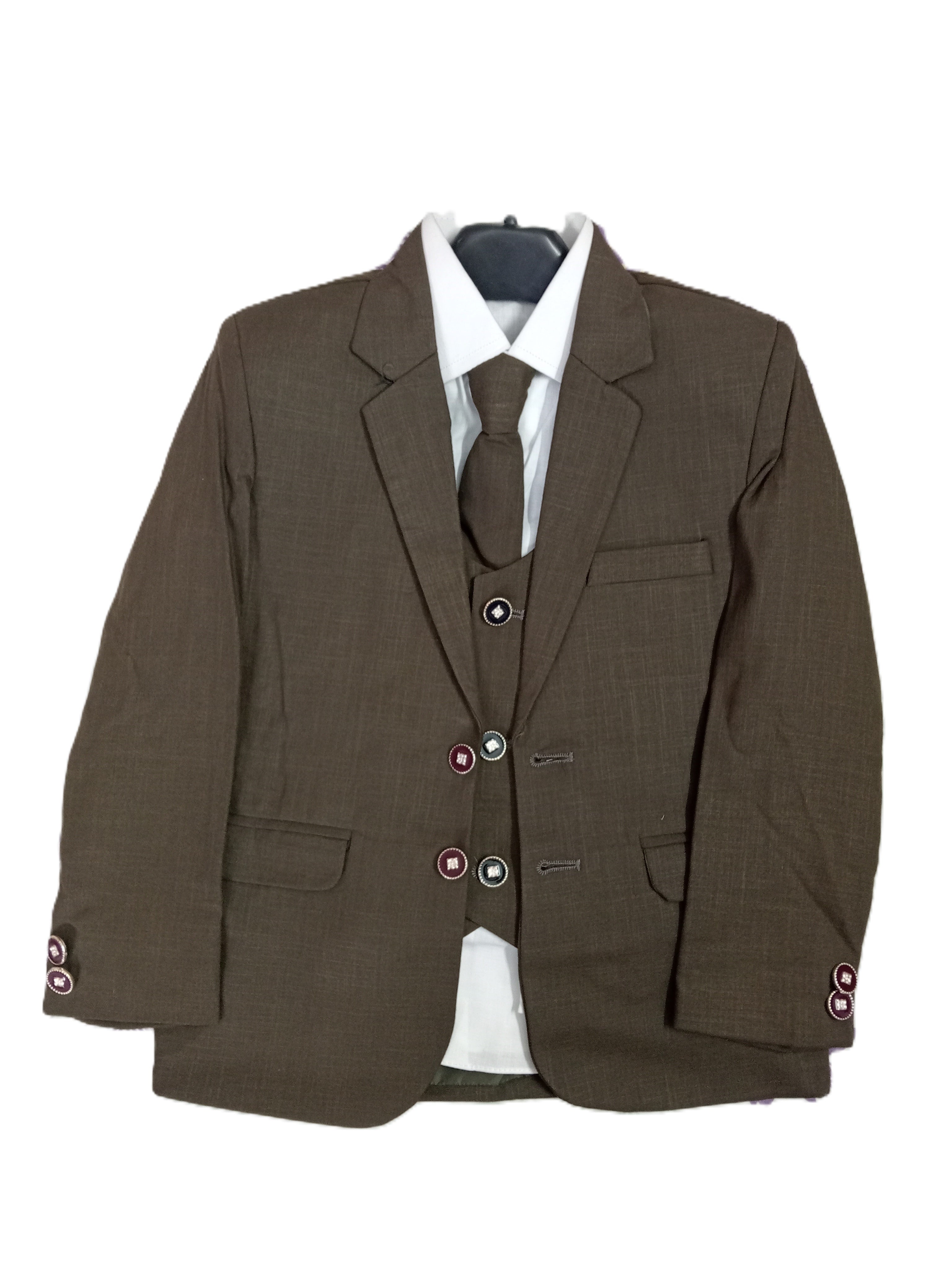 Art No.3 Self-Textured Pant Coat