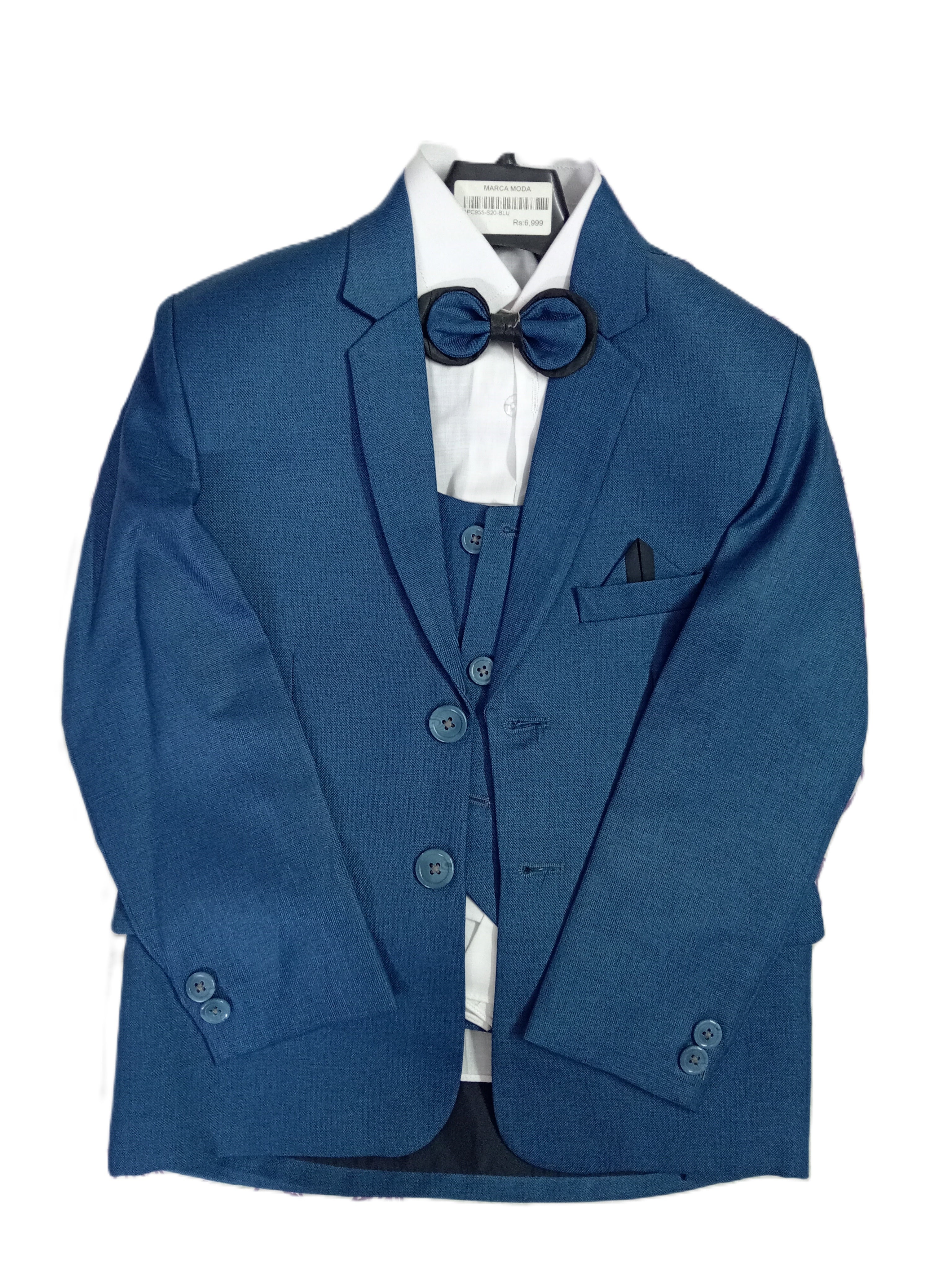 Art No.6 Boy Pant Coat With Bow Tie