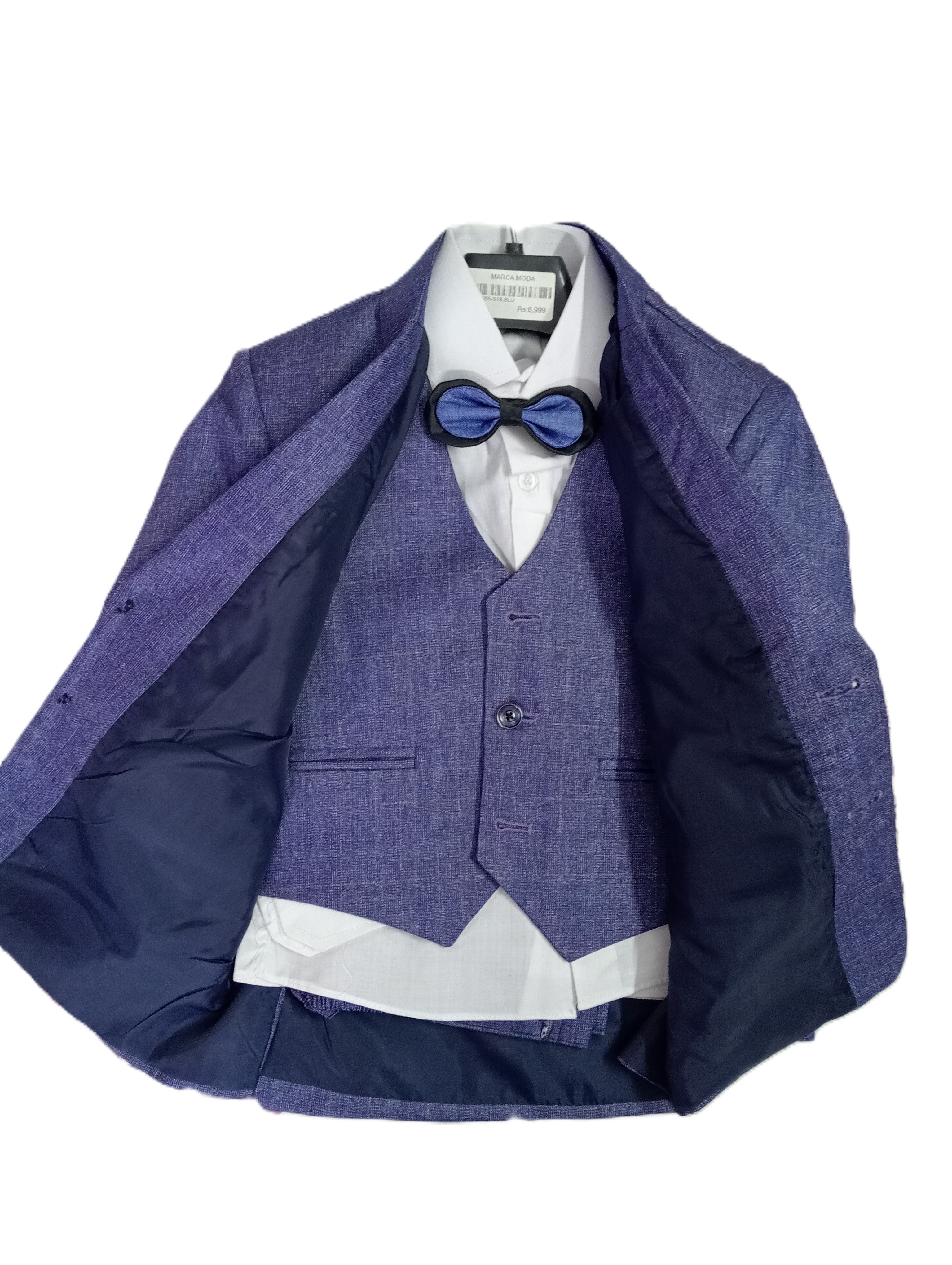 Art No.6 Boy Pant Coat With Bow Tie
